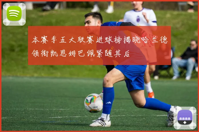 本赛季五大联赛进球榜揭晓哈兰德领衔凯恩姆巴佩紧随其后